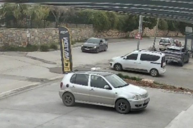 Muğla Bodrum'da kazaya karışan sürücünün ehliyetine el konuldu