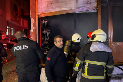 Şanlıurfa'da iş yeri yangını