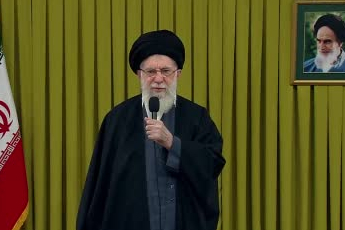 İran Dini Lideri Hamaney'den devrim yürüyüşlerine katılan halka teşekkür