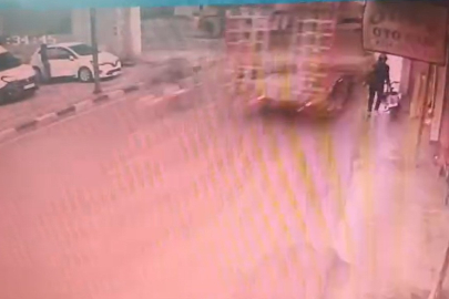 Manisa’da korku dolu anlar kamerada: Lise öğrencisi ölümden döndü