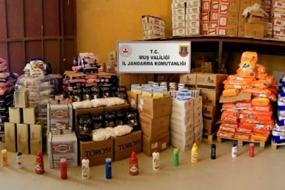 Muş’ta 3 milyon 903 bin TL değerinde sahte ürün ve kaçak tütün ele geçirildi