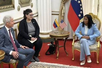 Venezuela Geçici Devlet Başkanı Rodriguez, ABD Enerji Bakanı Wright'la görüştü