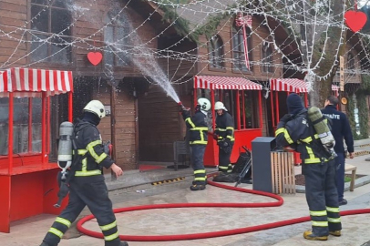 Bilecik'te depo olarak kullanılan kulübede yangın
