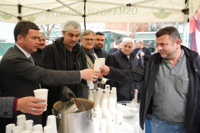 Bursa Osmangazi’de Cuma bereketi paylaşıldı