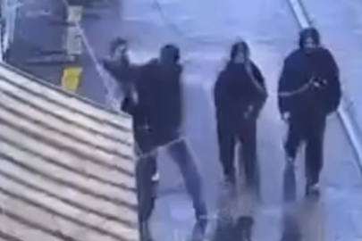 Iğdır'da kız çocuğunun bıçaklı saldırıya uğradığı anlar kamerada