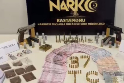 Kastamonu’da 23 adrese uyuşturucu operasyonu: 20 gözaltı