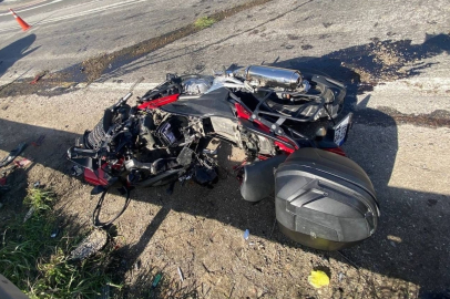 Bilecik'te otomobile çarpan motosiklet sürücüsü öldü