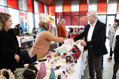 Bursa'da girişimci kadınları bir araya getiren sokak