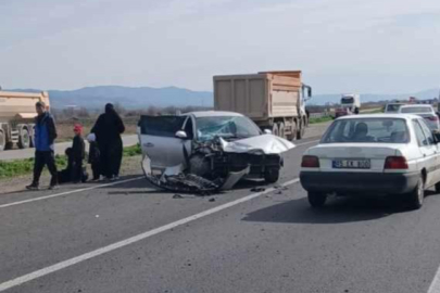 Manisa’da korkutan kaza: 1’i çocuk 5 yaralı