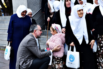 Bursa'da Kestel Derekızıklı kadınlardan Mihalgazi’ye destek