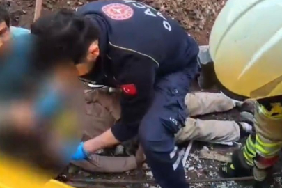 Diyarbakır'da inşaatta başına demir saplanan işçi ağır yaralandı