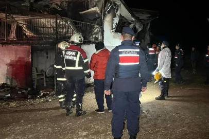 Prefabrik evde yangın: Karı koca hayatını kaybetti!