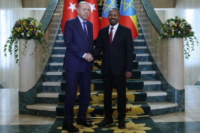 Cumhurbaşkanı Erdoğan, Etiyopya Başbakanı Ahmed Ali ile bir araya geldi