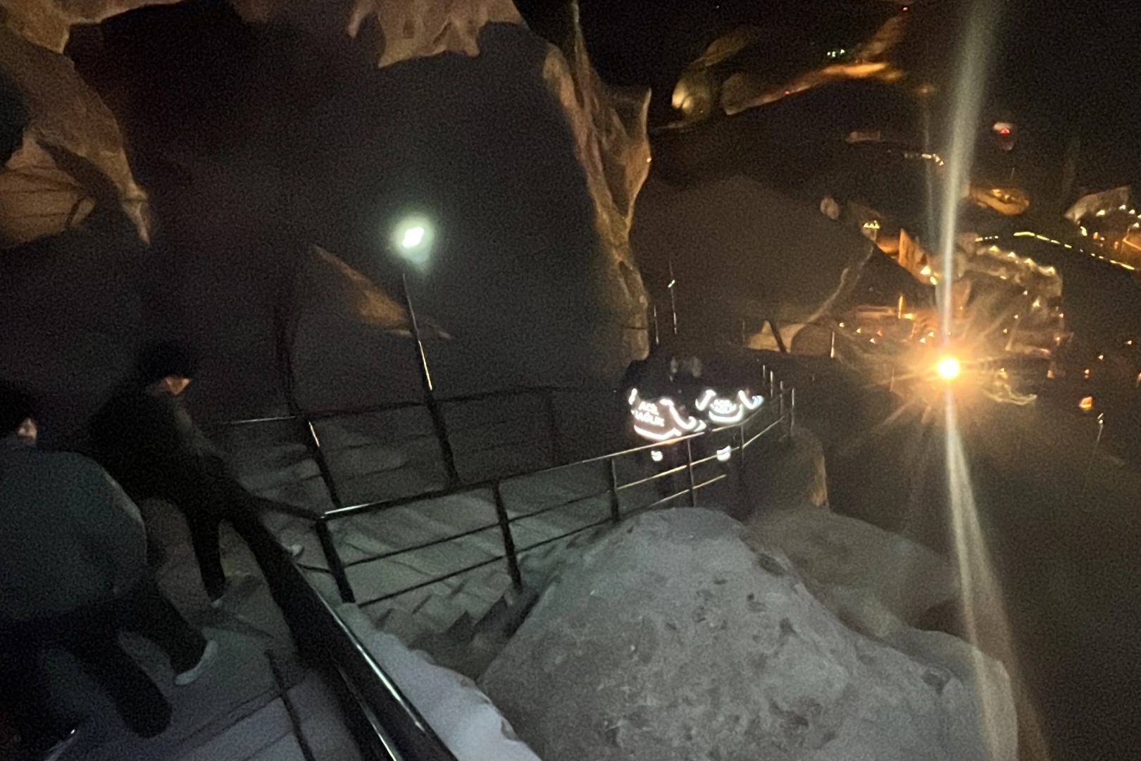 Nevşehir'de 60 metrelik Uçhisar Kalesi’nde hayat kurtaran dayanışma