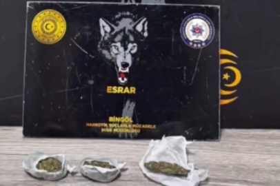 Bingöl’de uyuşturucu operasyonu: 1 tutuklama