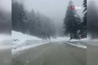 Uludağ'daki kar bereketi Bursa'da hem turizmi hem barajları coşturdu!