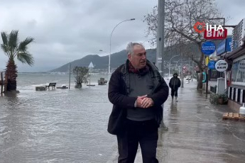 Bursa'da denizin kara ile birleşmesi sonrası dikkat çeken diyalog!