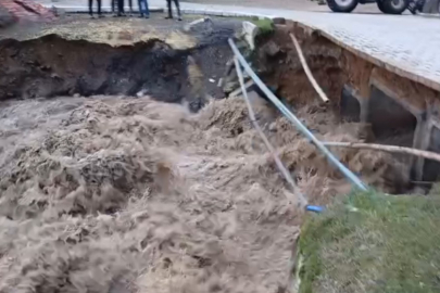 Yozgat’ta aşırı yağış sele neden oldu