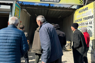 Bolu'da oto kuaför dükkanında yangın