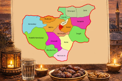 Bursa'da en erken ve en geç iftar yapacak ilçeler belli oldu!