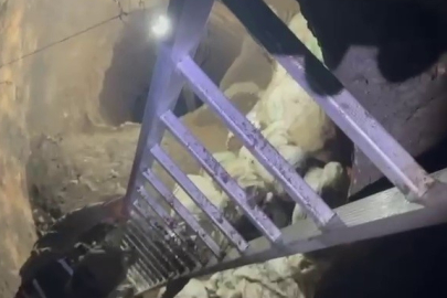 Hatay'da evinin bahçesinde define arayan şahıs, 40 metre derinlik ve 3 metre genişlikte kuyu açtı