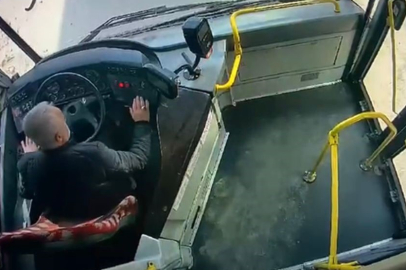 Malatya'da kafası konserve kutusuna sıkışan kediyi otobüs şoförü kurtardı