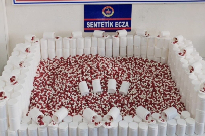 Manisa Şehzadeler’de 20 bin 345 sentetik hap ele geçirildi
