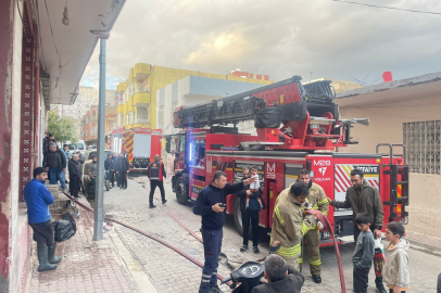 Mardin'de apartman dairesinde çıkan yangın söndürüldü