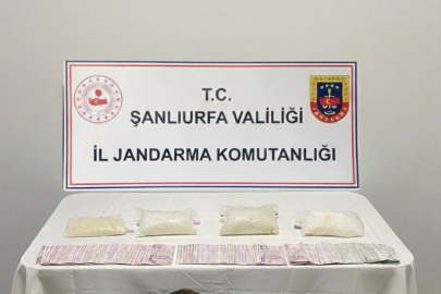 Şanlıurfa’da 4 kilogram uyuşturucu ele geçirildi: 3 gözaltı