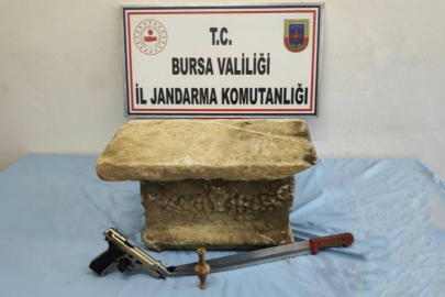 Bursa'da tarihi eser kaçakçılığına jandarma engeli!