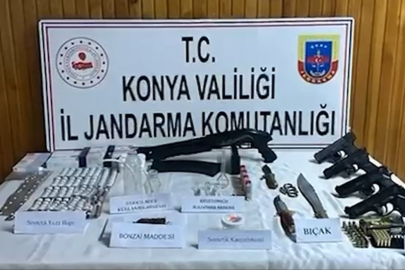 Konya Ereğli'de uyuşturucu operasyonları: 28 tutuklama