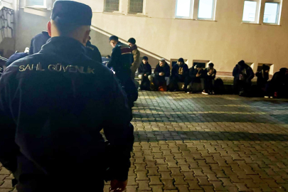 Milas’ta biri çocuk 33 düzensiz göçmen yakalandı