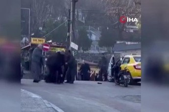 Bursa'da trafikte tekme tokat yol verme kavgası!