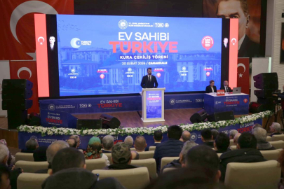 "Yüzyılın Konut Projesi" kapsamında Çanakkale'de kuralar çekildi