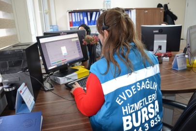 Bursa’da 110 bin hastaya evde sağlık hizmeti verildi