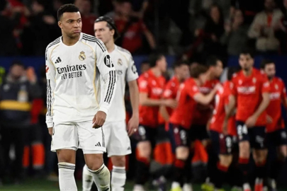 Osasuna, Real Madrid'i üzdü