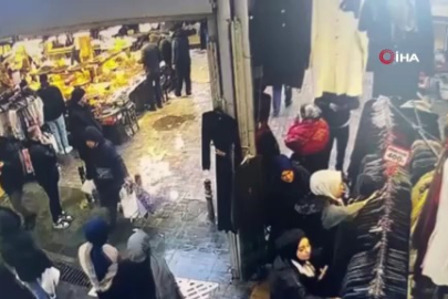 Bursa’da yankesicinin el çabukluğu izleyenleri şoke etti