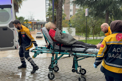 Samsun'da mahkemede erken doğum alarmı: Hamile şüpheli hastaneye kaldırıldı