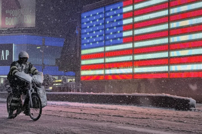 ABD'de 40 milyondan fazla kişi kar fırtınası uyarısıyla karşı karşıya