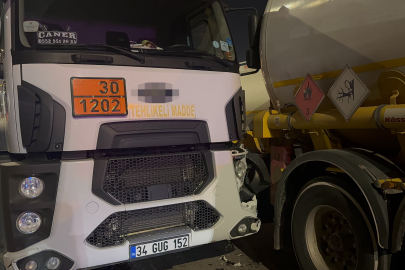 Kocaeli'de freni boşalan tanker zincirleme kazaya sebep oldu: 1 yaralı