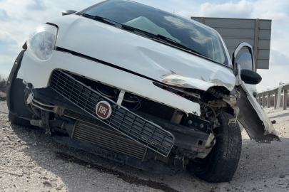 Aksaray'da köyüne gitmek için yola çıktı, kazada yaralanıp hastanelik oldu