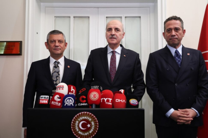 TBMM Başkanı Kurtulmuş, CHP Genel Başkanı Özel’i ziyaret etti