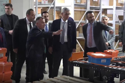 Bakan Memişoğlu ilaç lojistiğini yerinde inceledi