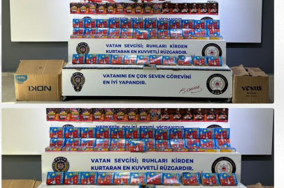 Erzurum’da polis ve zabıtadan piroteknik operasyon