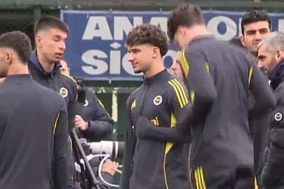 Fenerbahçe'nin yeni transferi ilk idmanına çıktı