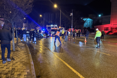 Gümüşhane'de iki otomobilin çarpışması sonucu 1 kişi öldü