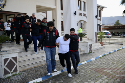 Muğla'da düzenlenen operasyonda, aranan 3 kişi yakalandı
