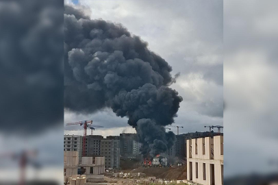 Tuzla'da işçi konteynerinde yangın