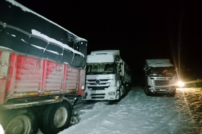 Bingöl-Erzurum kara yolu tır trafiğine kapatıldı