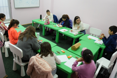 Bursa Kestel Dahi Çocuk Akademisi’nde eğitimler devam ediyor